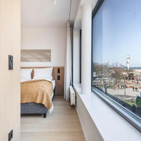 شقة Z Widokiem Na Morze I Dziedziniec Balticon Morska 6 كولوبرزيغ