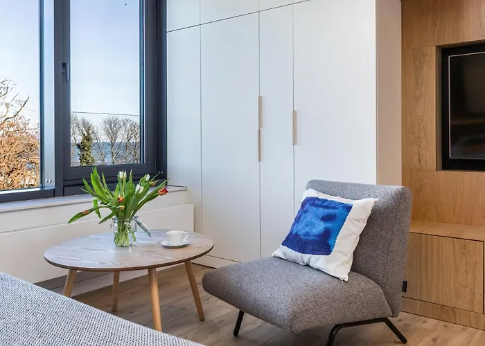 Apartment Z Widokiem Na Morze I Dziedziniec Balticon Morska 6 *